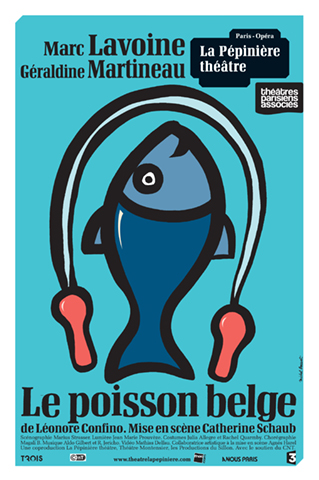 affiche OK Le poisson belge